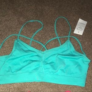 Blue turquoise bralette
